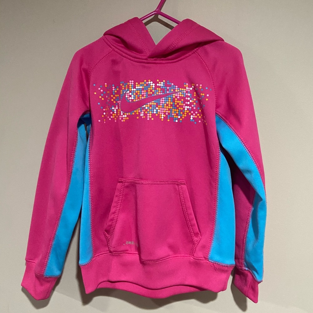 Nike Girls Size 5 Pink Hoodie